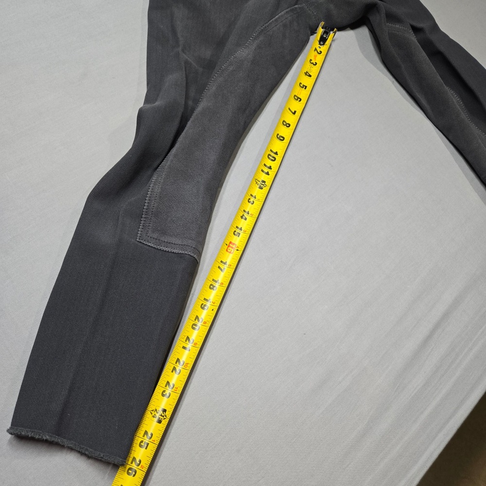 Golden Dress Equestrian Riding Breeches Pants Grey High Waist Small - Picture 10 of 10